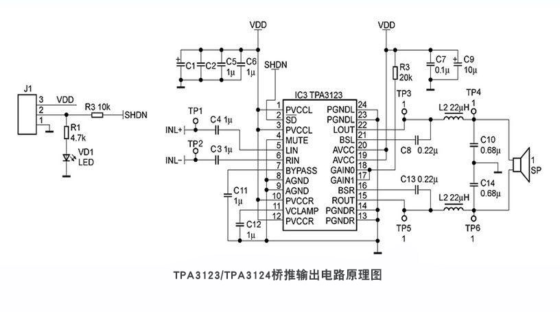 TPA3123 TPA3124ԭͼ