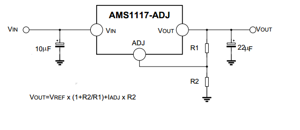 ams1117中文资料汇总(ams1117引脚图及功能_工作原理及典型应用电路)